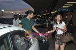 Gauhar Khan leave for IIFA Colombo in Mumbai Airport on 2nd June 2010 (11).JPG
